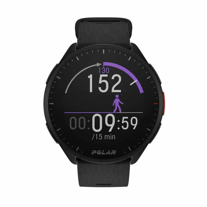 Smart Watch with Pedometer Polar Black 1,2’’ Ø 45 mm - Електроника Телефони и таблети<<<Компютри|