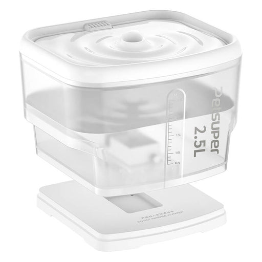 Smart Water Fountain for pets Petsuper PW03 2,5L (white) - Water dispensers<<<Fountains<<<Pets<<<InnproXML
