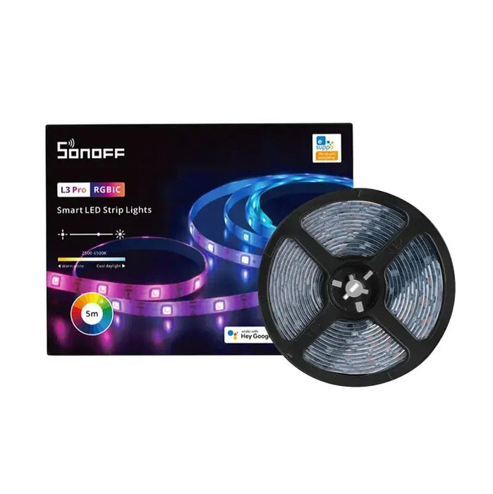 Smart WiFi RGBIC LED Light Strip Sonoff L3 Pro 5m - LED strips<<<Lighting<<<Smart Home<<<InnproXML