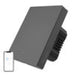 Smart WiFi wall switch SONOFF M5-1C-80 (1-channel for frame graphite) - Switches<<<Control devices<<<Smart