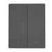Smart WiFi wall switch SONOFF M5-2C-80 (2-channel for frame graphite) - Switches<<<Control devices<<<Smart