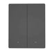 Smart WiFi wall switch SONOFF M5-2C-80 (2-channel for frame graphite) - Switches<<<Control devices<<<Smart