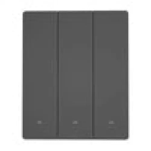 Smart WiFi wall switch SONOFF M5-3C-80 (3-channel for frame graphite) - Switches<<<Control devices<<<Smart