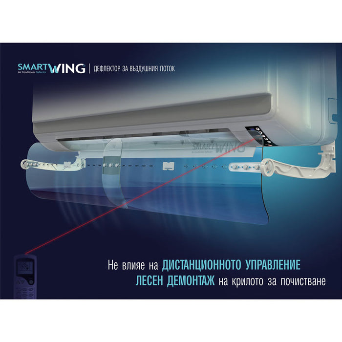 SMART WING AIR CONDITIONER AIR FLOW DEFLECTOR
