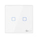 Smart Wireless Wall Switch Sonoff T2EU2C-RF 433MHz (2-channel) - Switches<<<Control devices<<<Smart