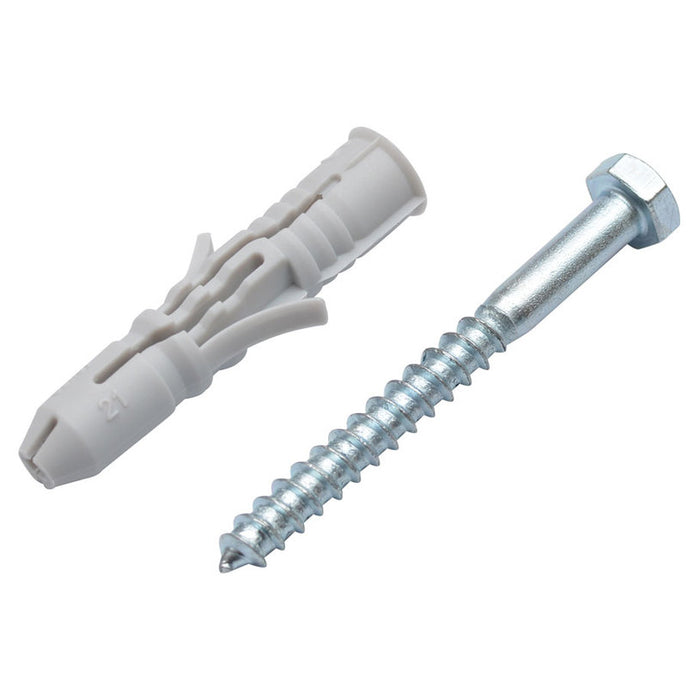 UNIVERSAL DOWEL WITH SCREW F10X50MM 5 PCS SMART