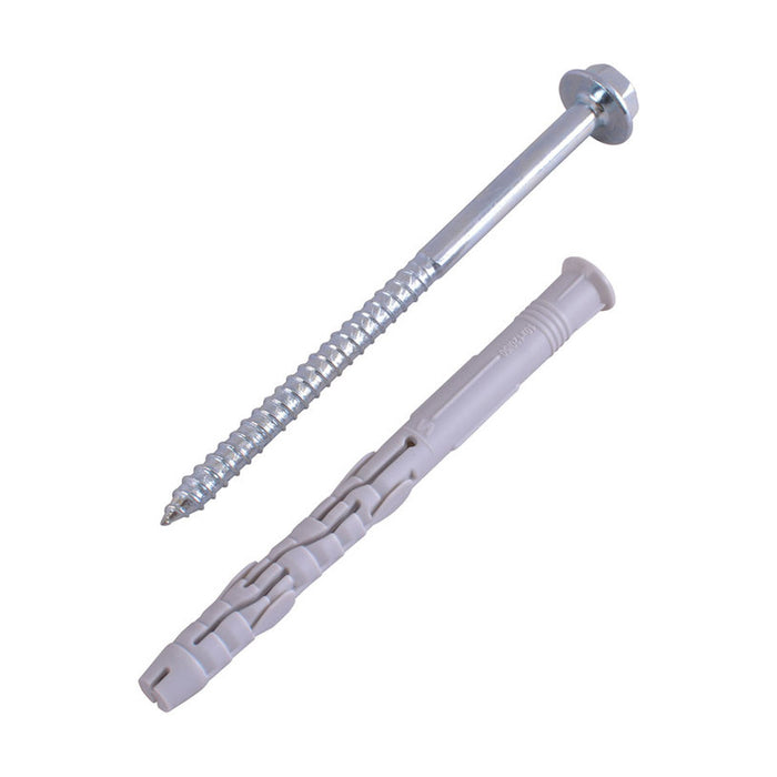 FRAME DOWEL WITH SCREW F10X100MM 4 PCS SMART