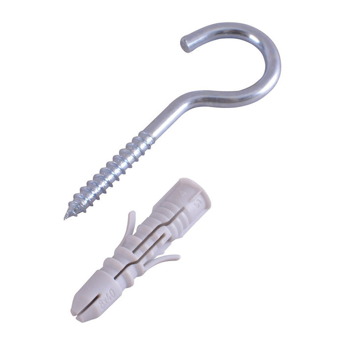 UNIVERSAL DOwel WITH C-HOOK F6X30MM 10 PCS SMART
