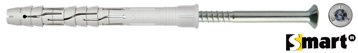 FRAME DOWEL WITH SCREW 10X100/7X100MM 25PCS.