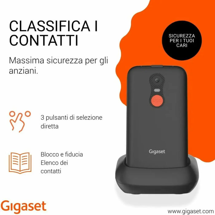 Smartphone Gigaset S30853-H1231-R101 2,8’’ 32 MB RAM Black - Електроника Телефони и таблети<<<Компютри|