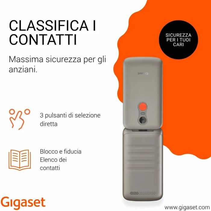Smartphone Gigaset S30853-H1231-R102 2,8’’ Grey - Електроника Телефони и таблети<<<Компютри|