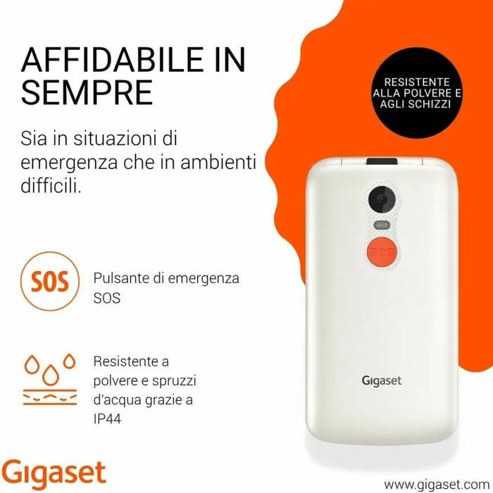 Smartphone Gigaset S30853-H1231-R103 2,8’’ 32 MB RAM White - Електроника Телефони и таблети<<<Компютри|