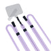 Smartphone Lanyard 3mk EasyClip - Purple - *Kategoria tymczasowa<<<HurtelXML