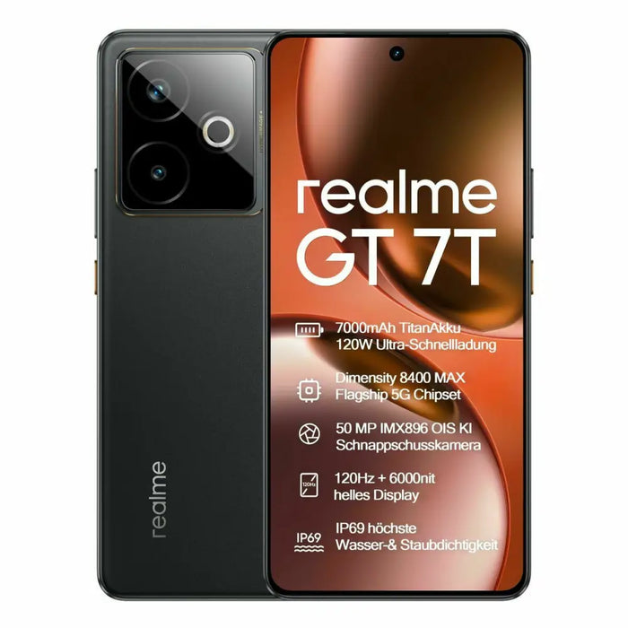 Smartphone Realme 631002003275 6,8’’ Octa Core 12 GB RAM 256 GB Black - Електроника Телефони и таблети<<<Компютри|