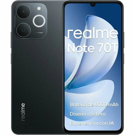 Smartphone Realme NOTE 70T 4 GB RAM 128 GB 6,74’’ Unisoc Black - Електроника Телефони и таблети<<<Компютри|