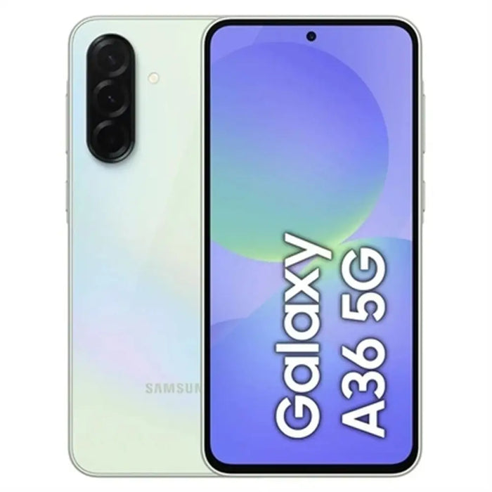Smartphone Samsung Galaxy A36 5G 6,7’’ Octa Core 6 GB RAM 128 GB Yellow Green - Електроника Телефони и