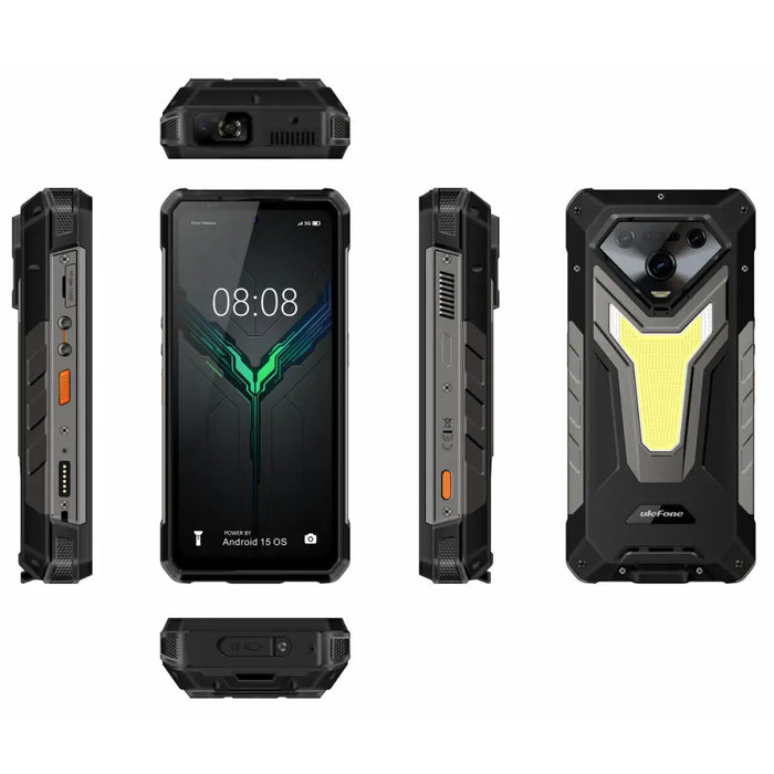 Smartphone Ulefone ARMOR 34 PRO 16 GB 512 GB Black 6,78’’ Mediatek Dimensity 6100+ - Мобилни телефони<<<Електроника