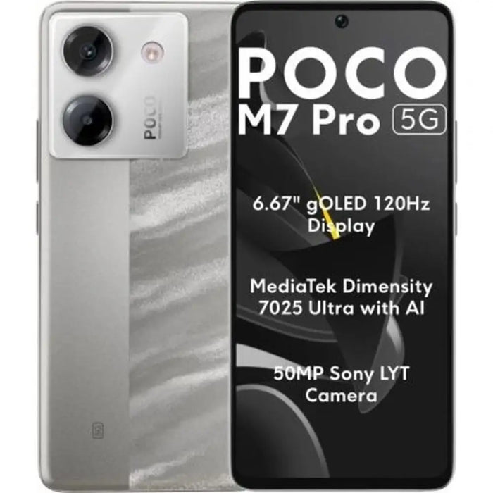 Smartphone Xiaomi POCO M7P 5G 12-512 SV Octa Core 12 GB RAM 512 GB Silver - Електроника Телефони и таблети<<<Компютри|