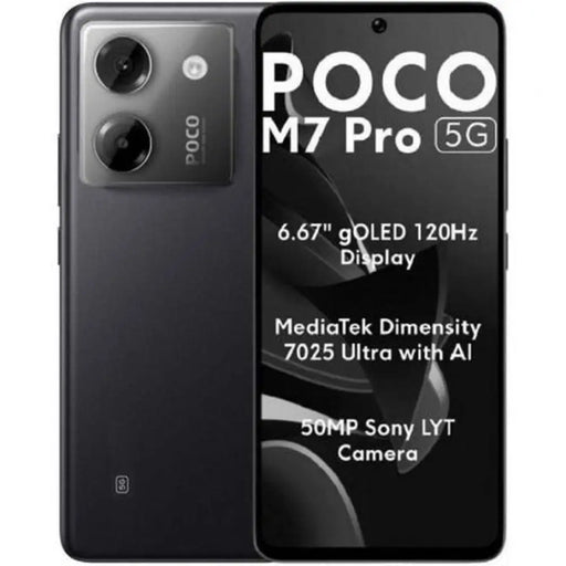 Smartphone Xiaomi POCO M7P 5G 8-256 BK 6,67’’ Octa Core 8 GB RAM 256 GB Black - Електроника Телефони и