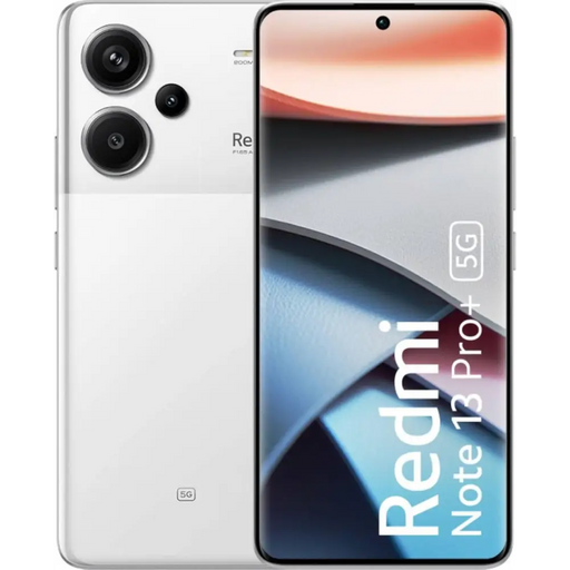 Smartphone Xiaomi Redmi Note 13 Pro+ 5G 8/256GB Moonlight White - Смартфони<<<Телефони и