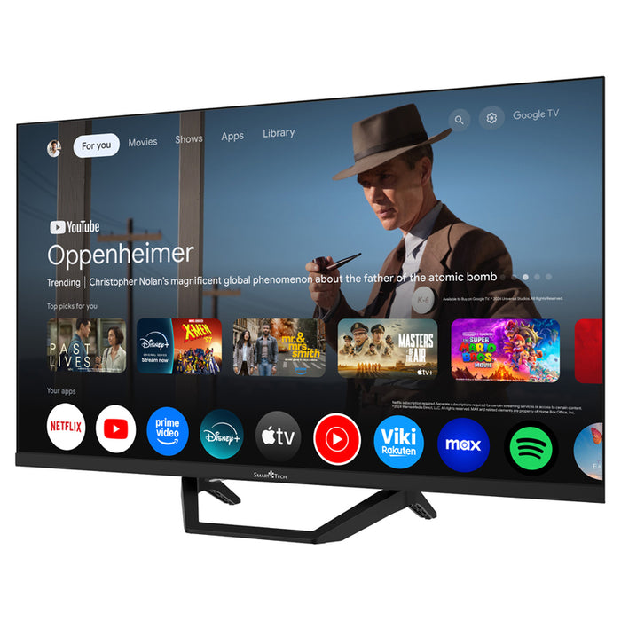 TV SMARTTECH 32QG01V2 QLED SMART TV, GOOGLE TV, 32.0 ", 80.0 cm