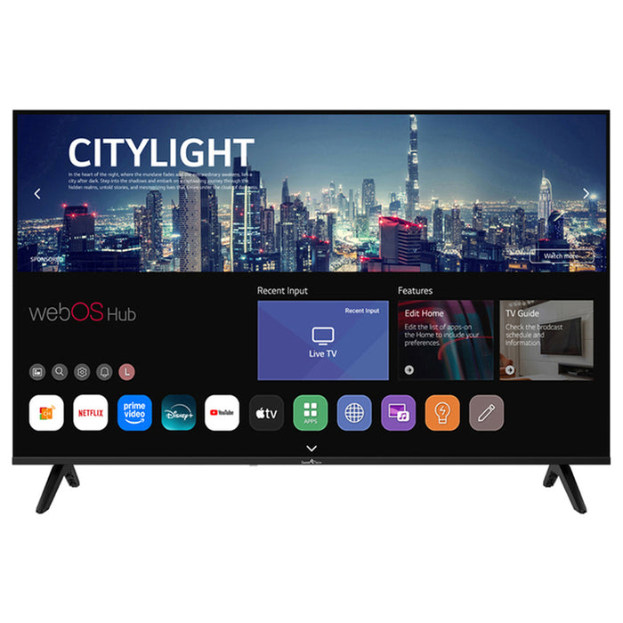 TV SMARTTECH 55QW02K1 4K Ultra HD QLED SMART TV, WEBOS, 55.0 ", 139.0 cm