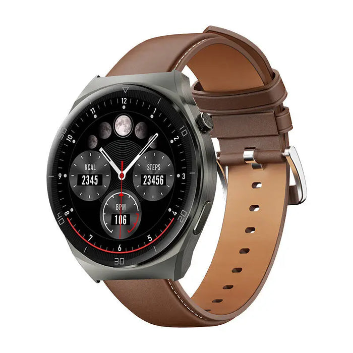 Smartwatch 2 ultra Aukey SW-2U (brown leather) - Smartwatches<<<Smartwatches<<<InnproXML