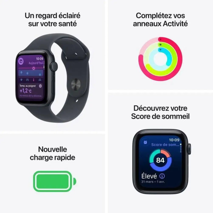 Smartwatch Apple Black Ø 44 mm - Електроника Телефони и таблети<<<Компютри|