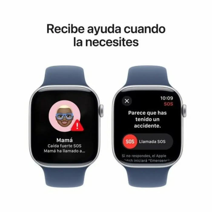 Smartwatch Apple Series 10 Blue Silver 46 mm - Електроника Телефони и таблети<<<Компютри|