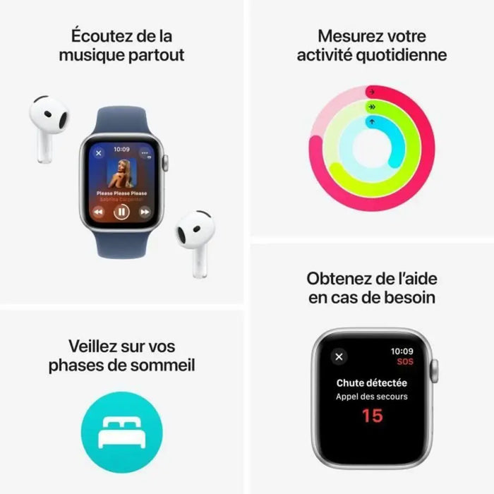 Smartwatch Apple Watch SE Beige 40 mm - Електроника Телефони и таблети<<<Компютри|