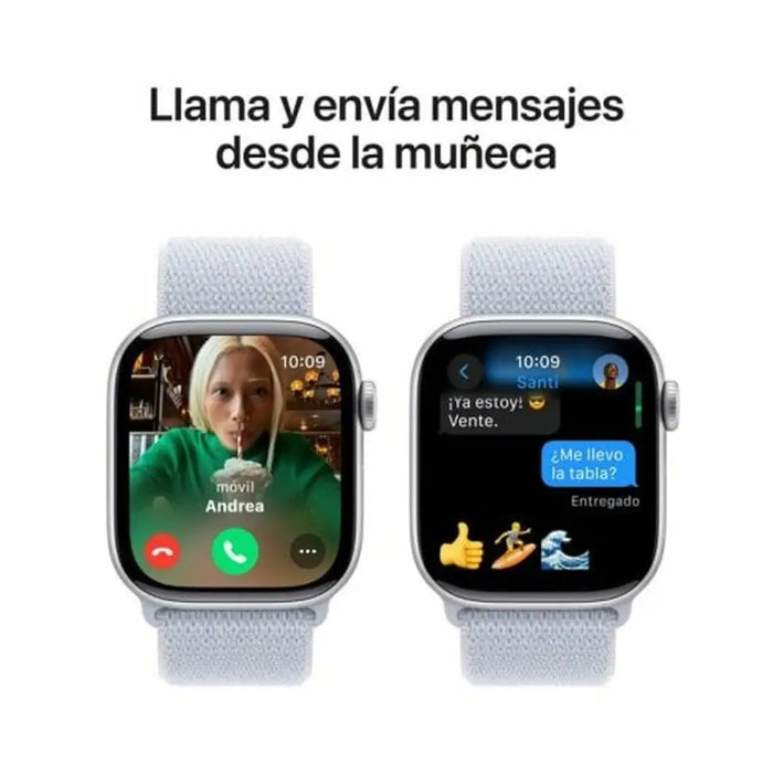 Smartwatch Apple Watch Series 10 Blue Silver - Електроника Телефони и таблети<<<Компютри|