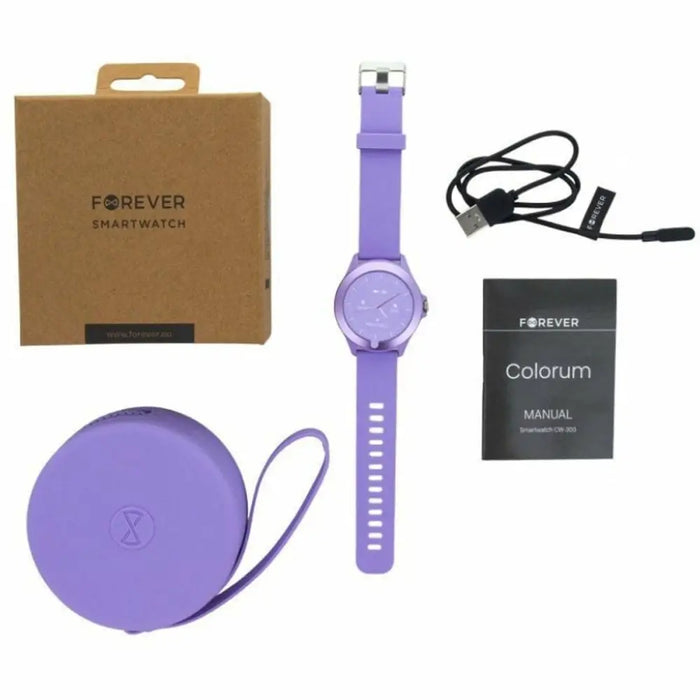 Smartwatch Forever CW-300 Purple - Електроника Телефони и таблети<<<Компютри|