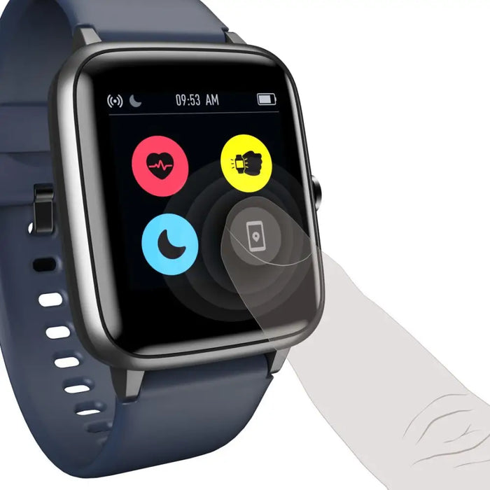 Smartwatch Hama 00178604 Blue Black/Blue 1,3’’ (1 Unit) - Смартчасовници<<<Мобилни телефони и