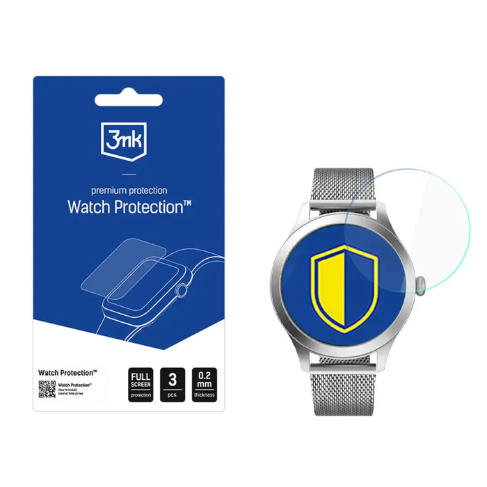 Smartwatch screen protector glass 3mk Watch Protection FlexibleGlass for Maxcom FW44 - *Kategoria tymczasowa<<<HurtelXML