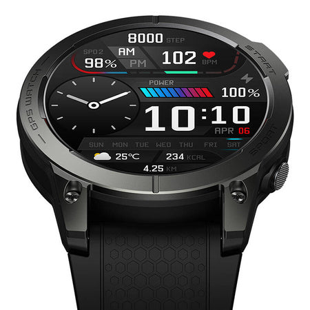 Smartwatch Zeblaze Stratos 3 (Black) - Smartwatches<<<Smartwatches<<<InnproXML