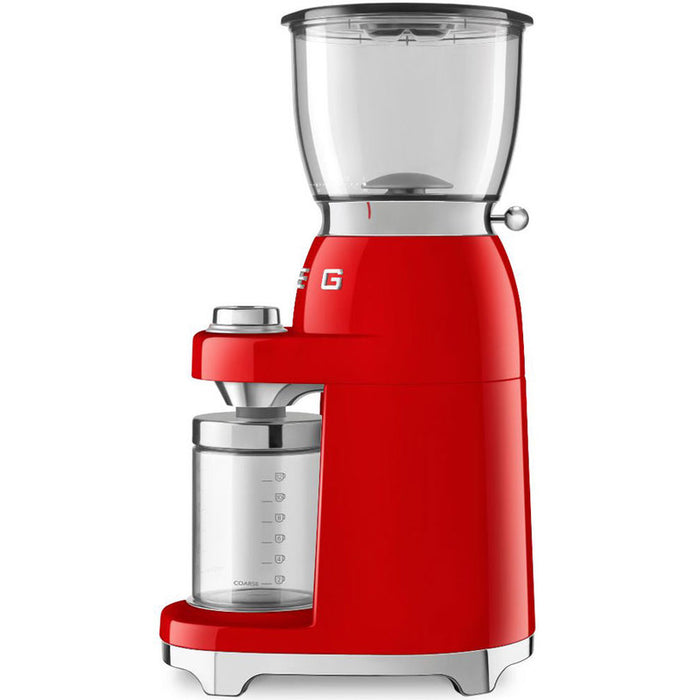 Coffee grinder SMEG 50'S STYLE CGF01RDEU 150.00 W