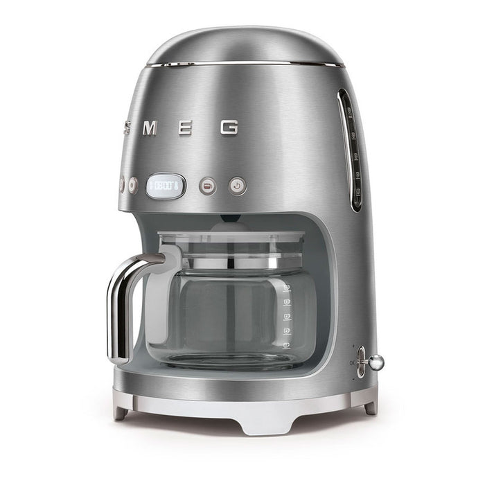 Coffee machine SMEG 50'S STYLE DCF02SSEU INOX GRAY, TIMER, 1050.00 W