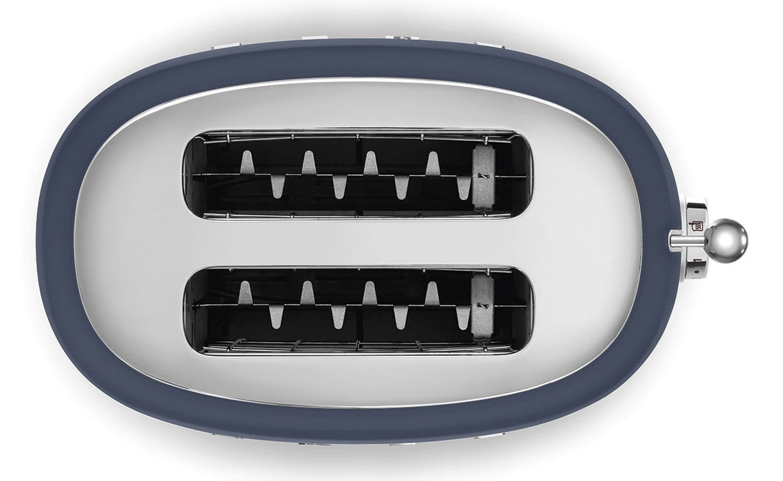 Smeg TSF01NBEU toaster 6 2 slice(s) 950 W Blue, Chrome