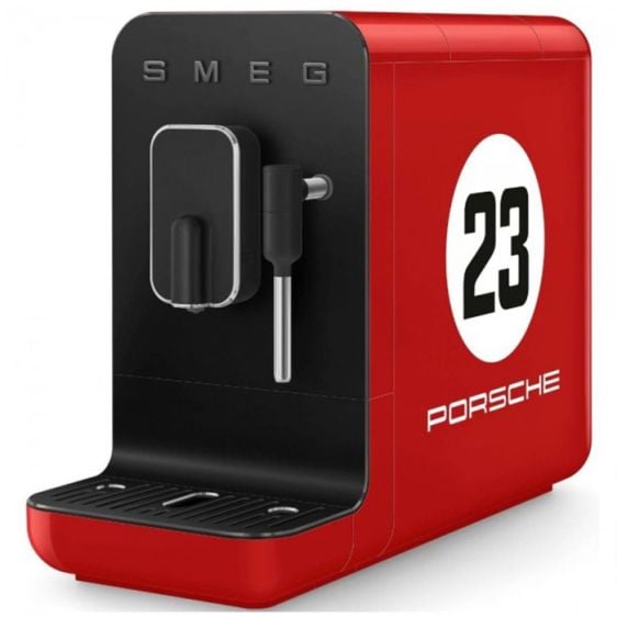SMEG BCC12917EU Coffee Machine, 19 bar, 1350 W, Porsche 917 Salzburg Red