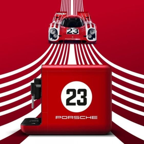 SMEG BCC12917EU Coffee Machine, 19 bar, 1350 W, Porsche 917 Salzburg Red