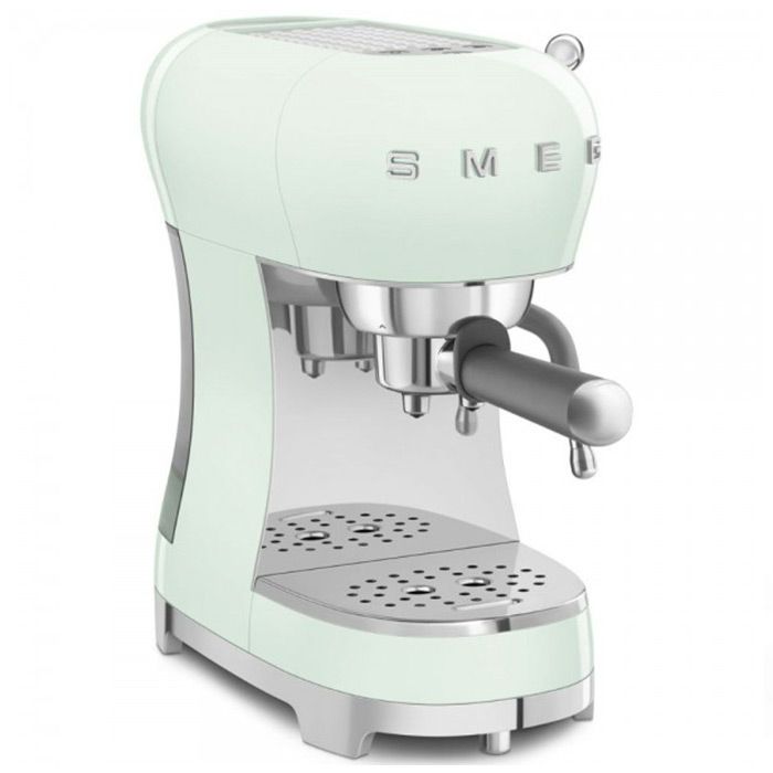 Coffee machine SMEG ECF02PGEU, Pastel green