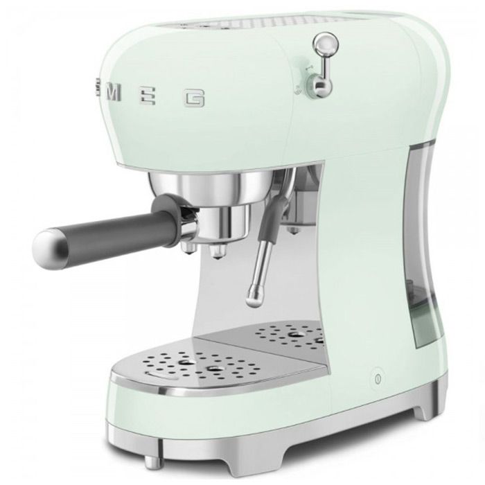 Coffee machine SMEG ECF02PGEU, Pastel green