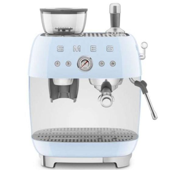 Coffee machine SMEG EGF03PBEU, 15 bar, 1650 W, Pastel blue