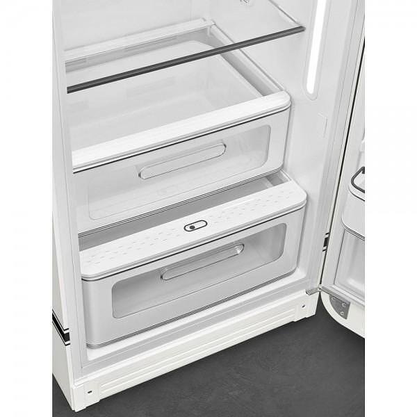 Fridge-freezer SMEG FAB28RDPCW6, 270 l, C, White, Static