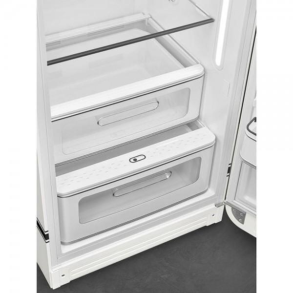 Fridge-freezer SMEG FAB28RDPCW6, 270 l, C, White, Static