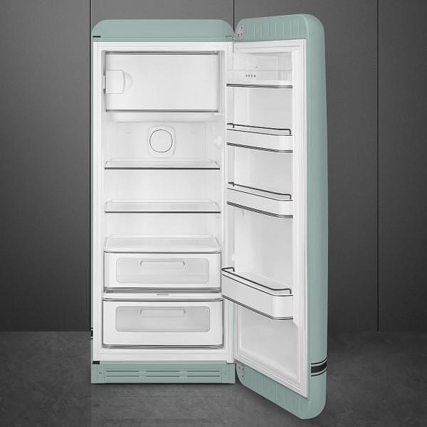 Fridge freezer SMEG FAB28RDPSG6, 270 l, C, Green, Static