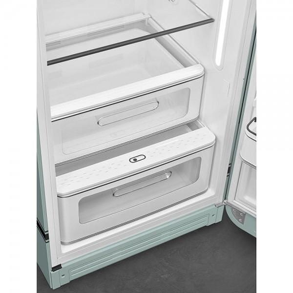 Fridge freezer SMEG FAB28RDPSG6, 270 l, C, Green, Static