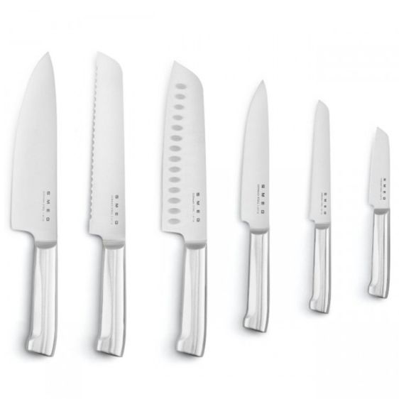 Knife set SMEG KBSF02WH