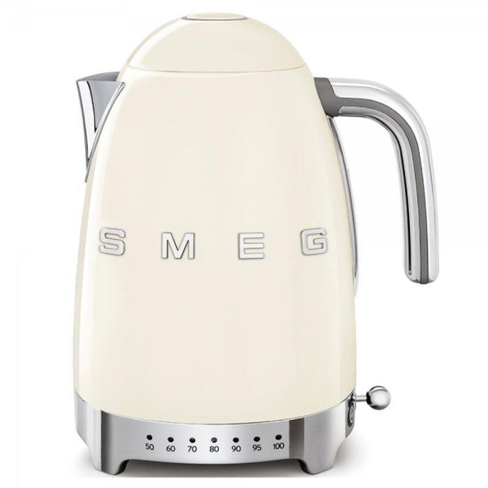Electric kettle SMEG KLF04CREU, 2400 W, 1.7 L, Cream