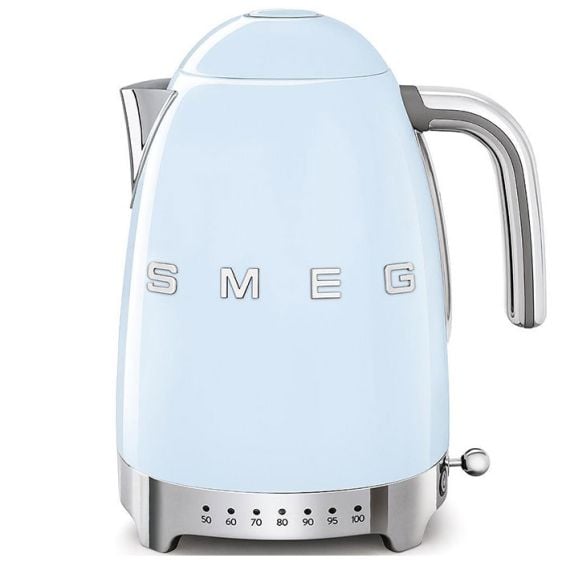 Electric kettle SMEG KLF04PBEU, 2400 W, 1.7 L, Blue